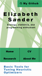 Mobile Screenshot of lizsander.com